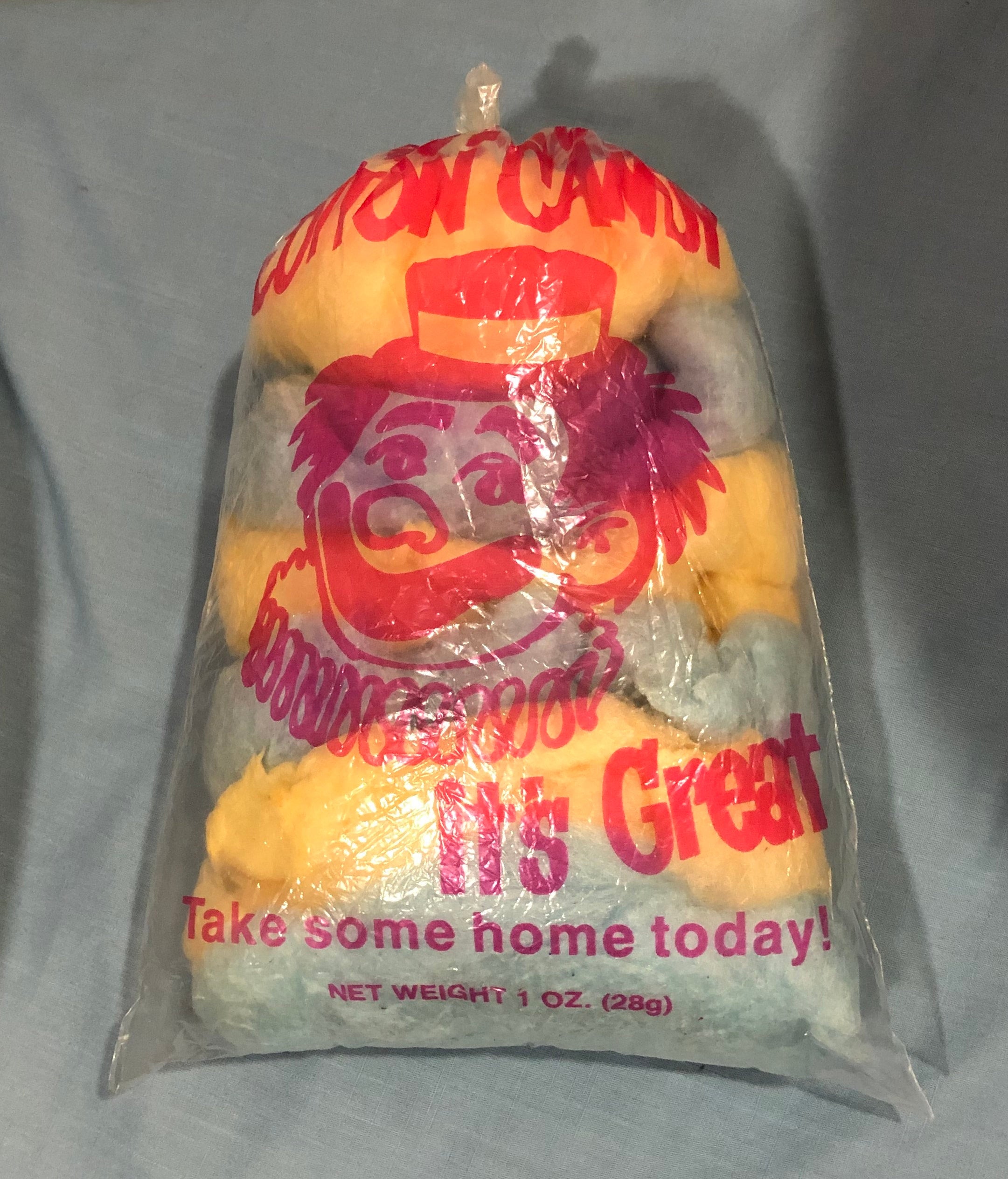 Large Jumbo Cotton Candy Bags For Sporting Venues and Special Events